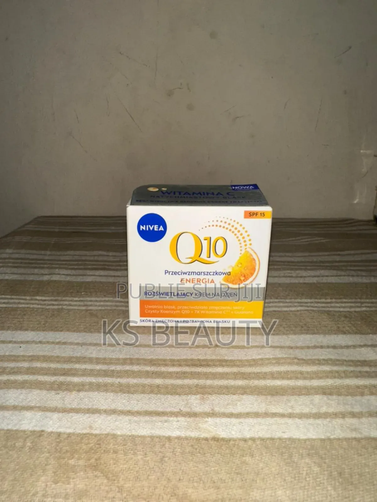 Crème De Jour Illuminatrice Énergisante Anti-Rides Q10