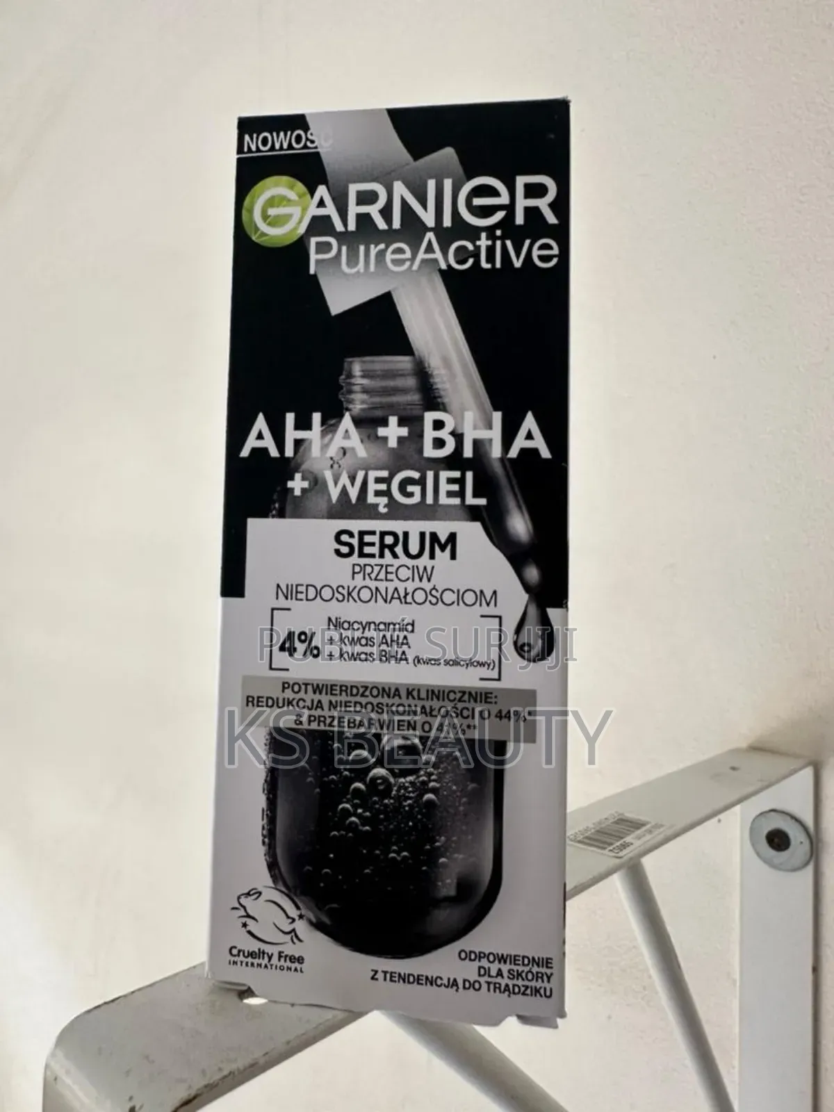 Sérum Aux Acides Aha Et Bha Pour Visage Garnier Pure Active