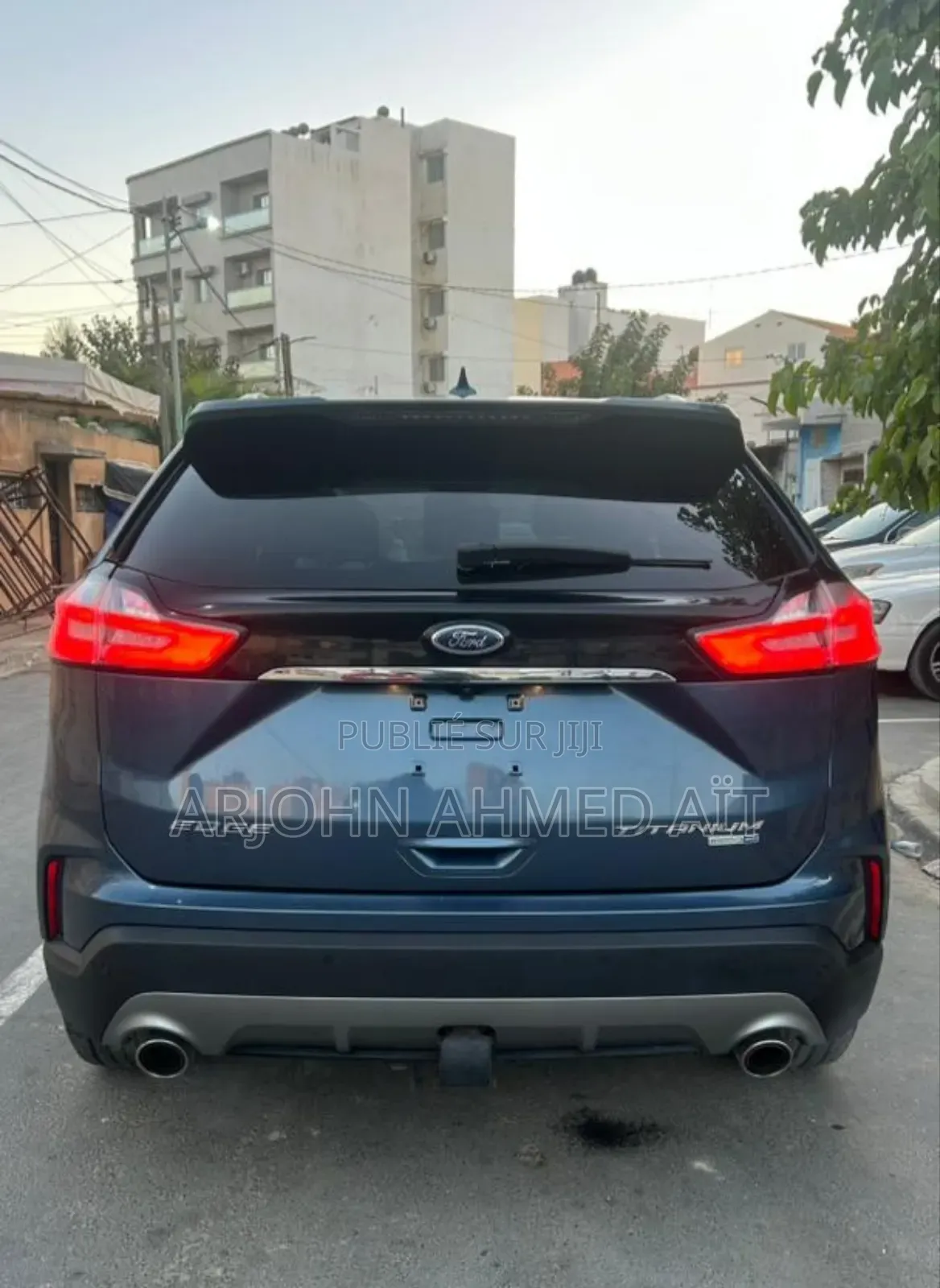 Ford Edge Titanium AWD 2019 Bleu