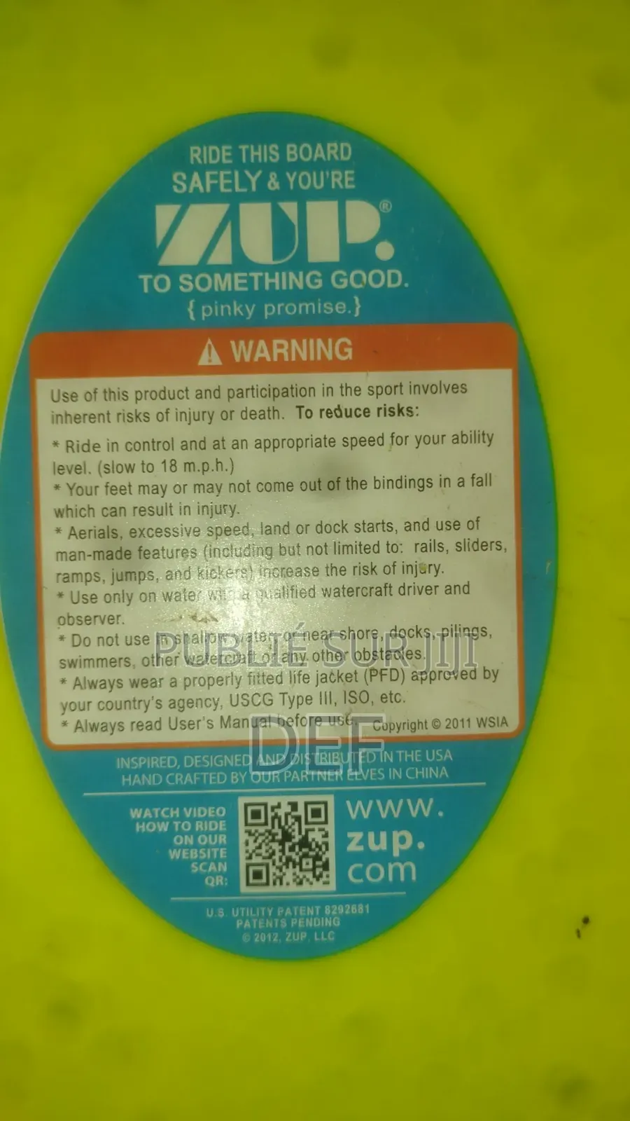 Planche De Sports Nautiques Polyvalente