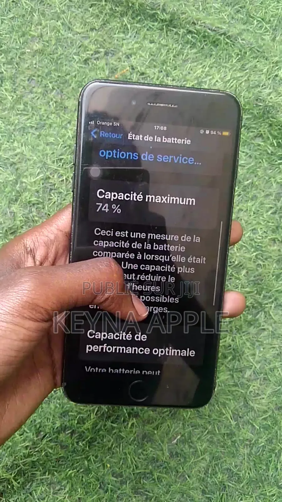 Apple iPhone 7 Plus 32 GB Noir