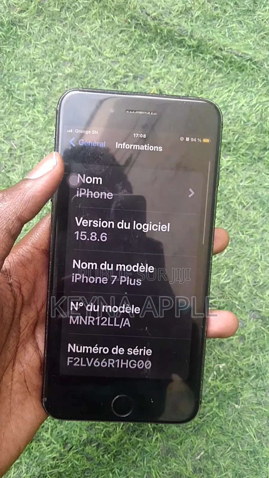 Apple iPhone 7 Plus 32 GB Noir