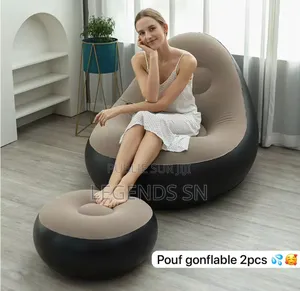 Pouff Gonflable 2 Pièces