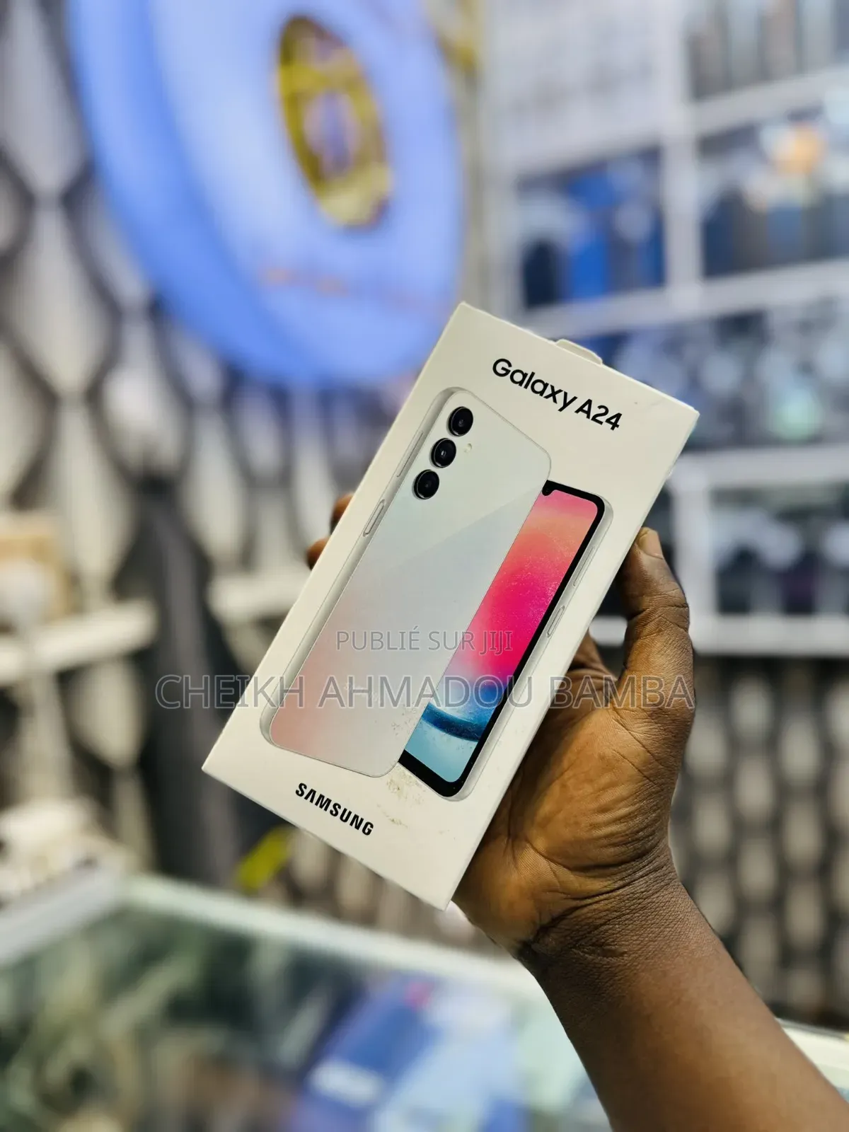 Nouveau Samsung Galaxy A24 128 GB Argenté