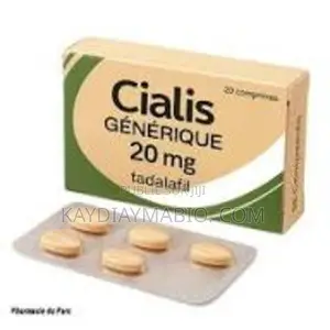 Cialis 20 Mg,8 Comprimés Aphrodisiaque