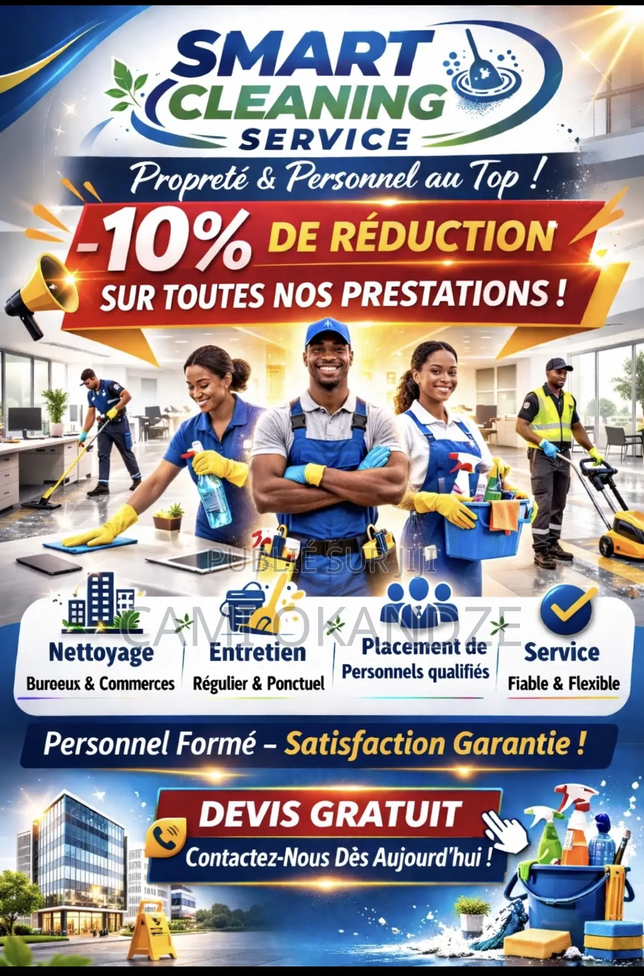 Prestation De Nettoyage Et Entretien