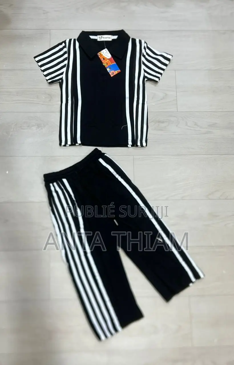 Pantalon Et T-Shirt Coton