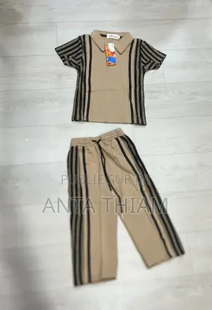 Pantalon Et T-Shirt Coton