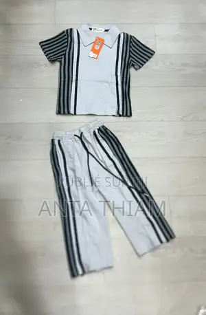 Pantalon Et T-Shirt Coton