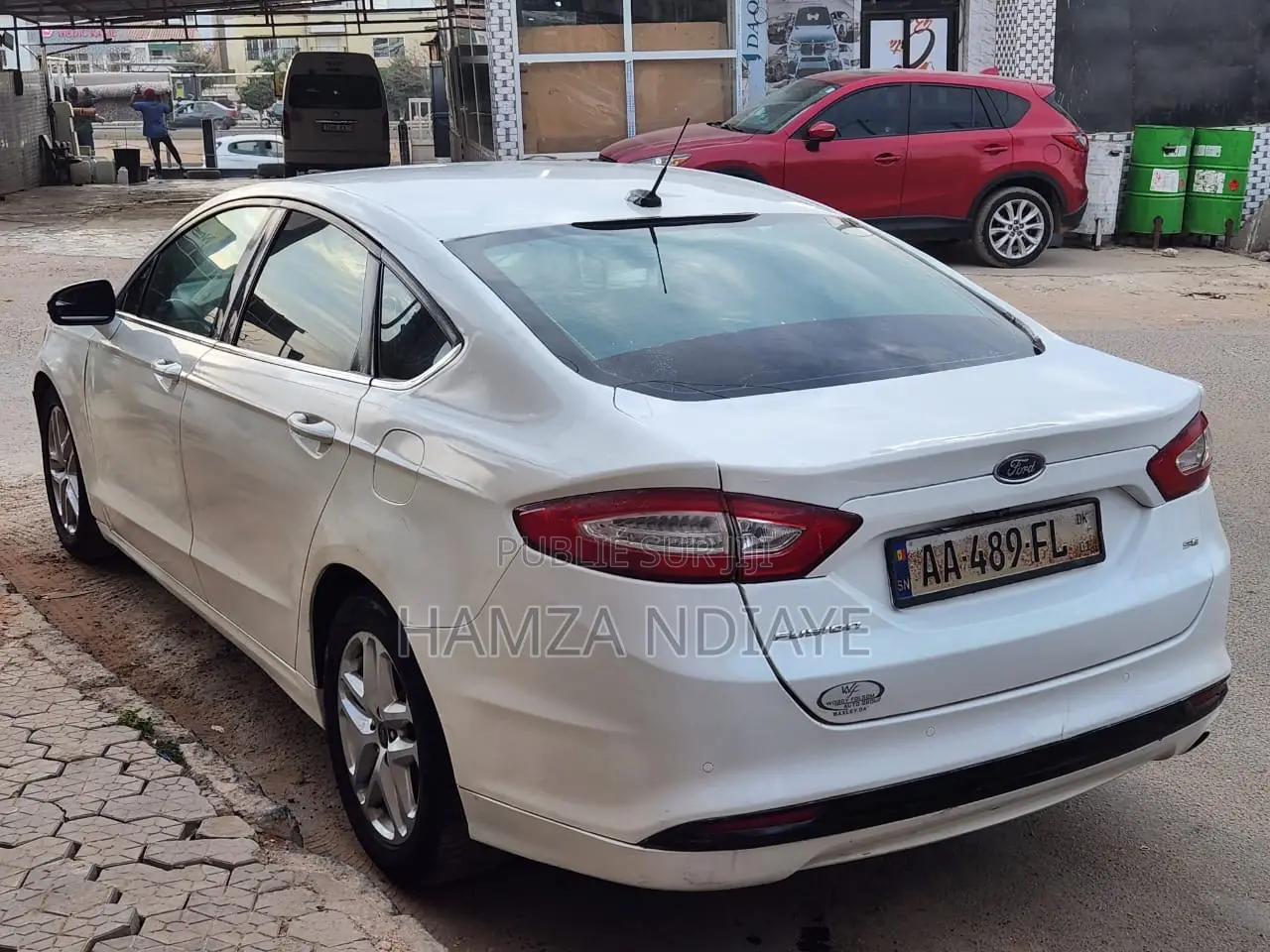 Ford Fusion 2016 Blanc