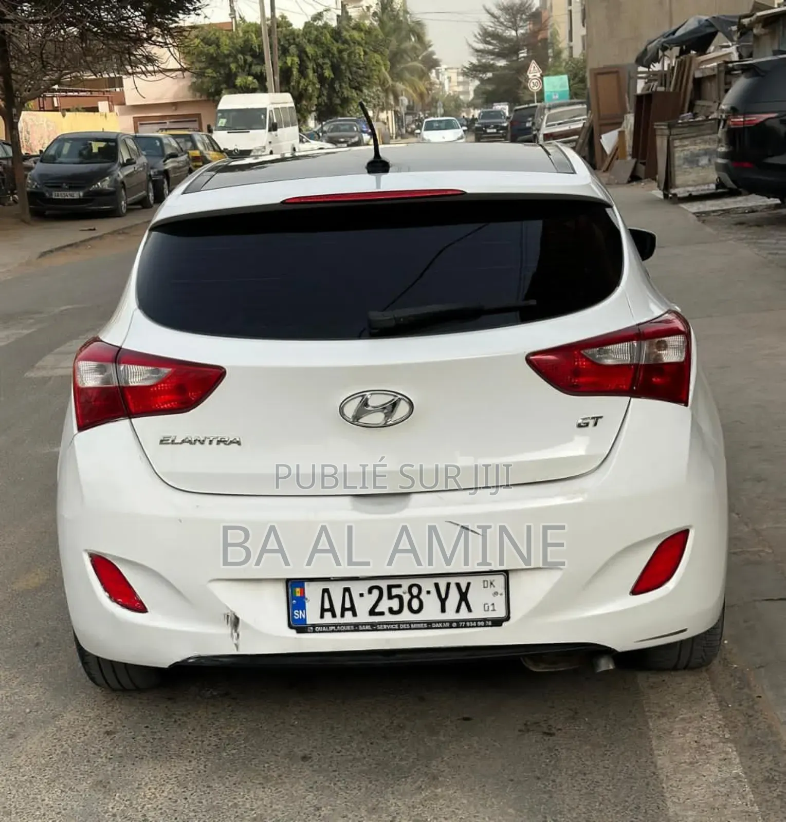 Hyundai Elantra Sport Sedan FWD (2.0L 4cyl 6A) 2016 Blanc