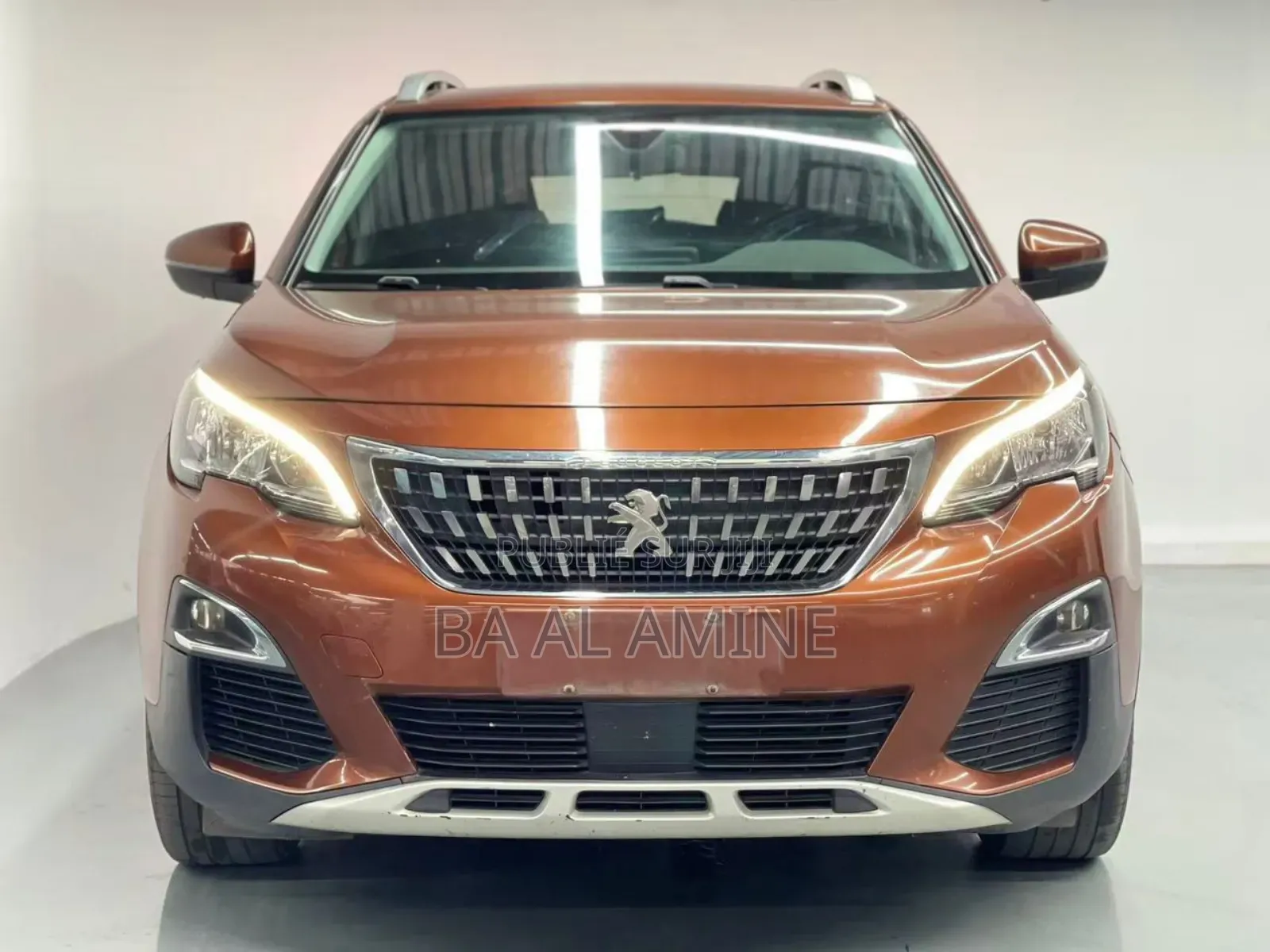 Peugeot 3008 2018 Orange
