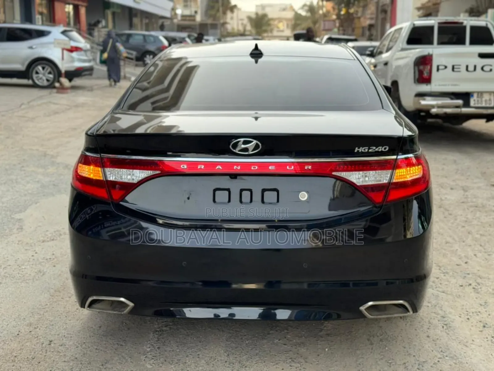 Hyundai Grandeur 2017 Noir Mat