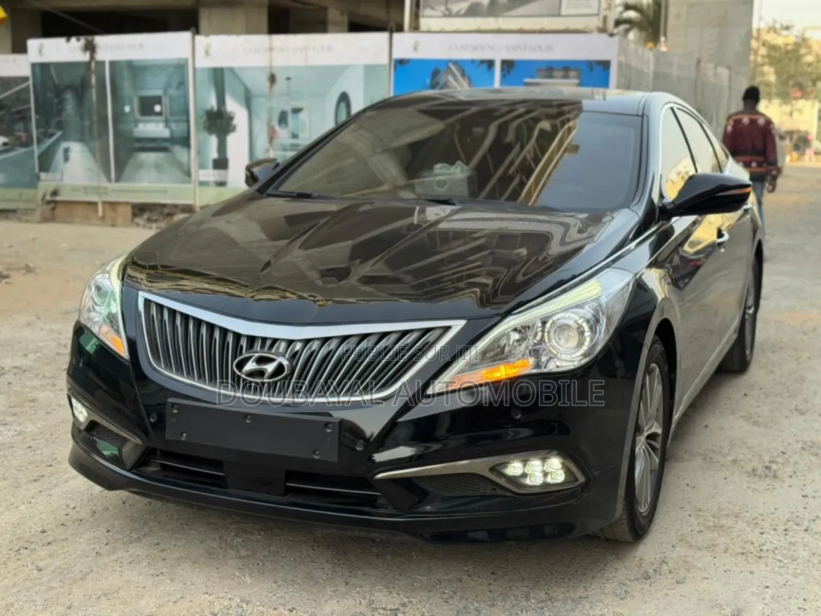 Hyundai Grandeur 2017 Noir Mat