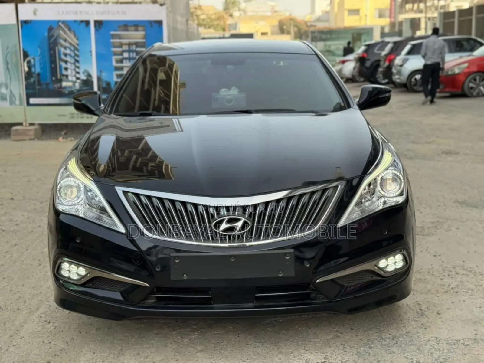 Hyundai Grandeur 2017 Noir Mat