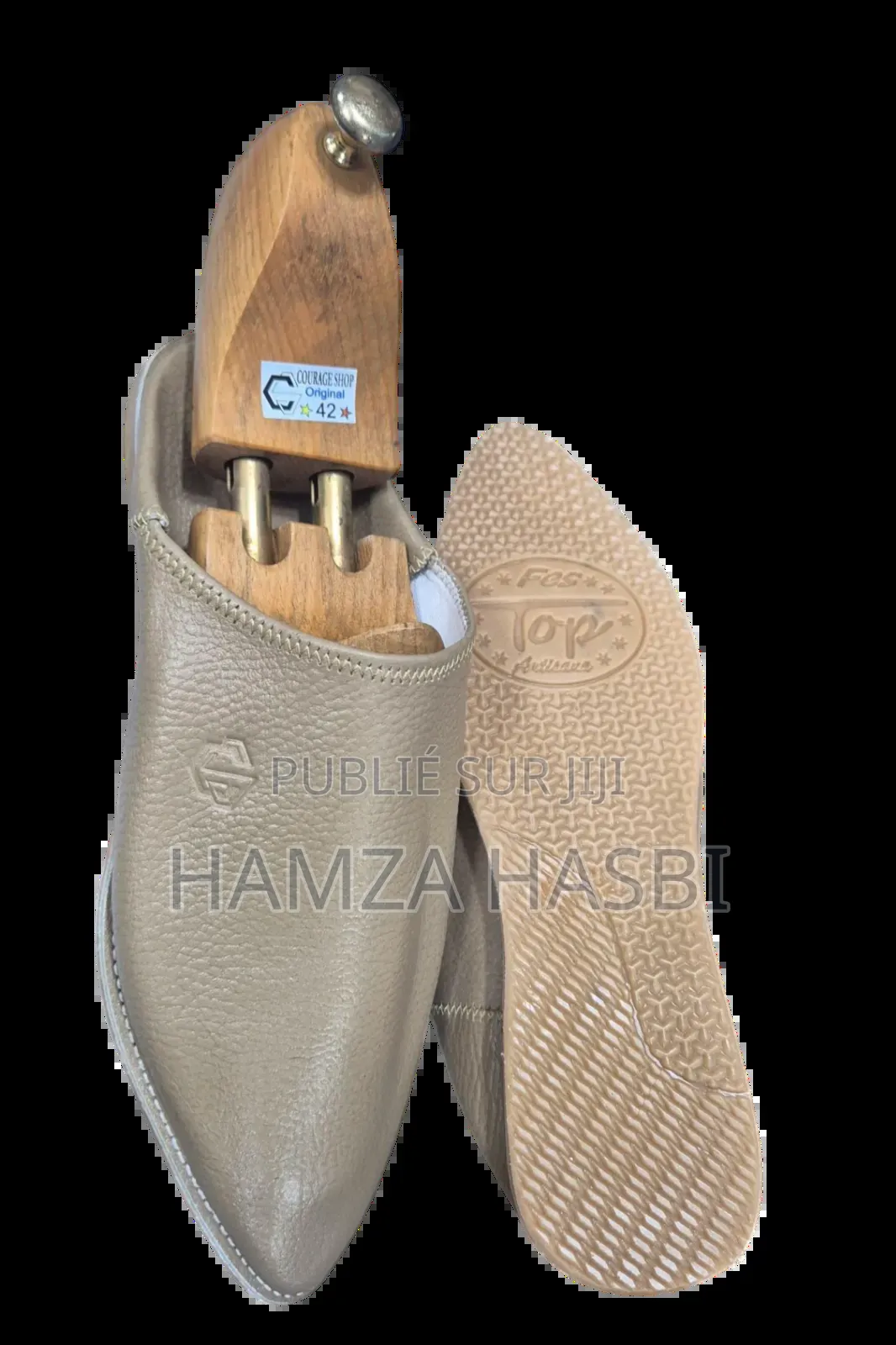 Babouche Royal Talon Crepe