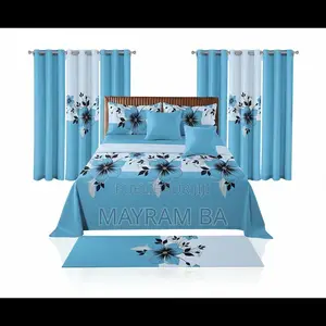 Ensemble De Draps Rideaux Pose Pied Etc