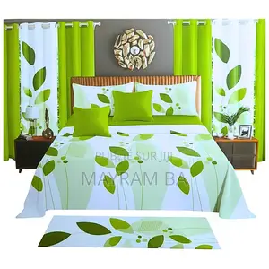 Ensemble De Draps Rideaux Pose Pied Etc