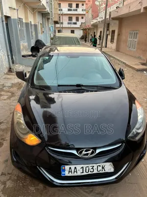 Hyundai Elantra 2013 Noir Mat