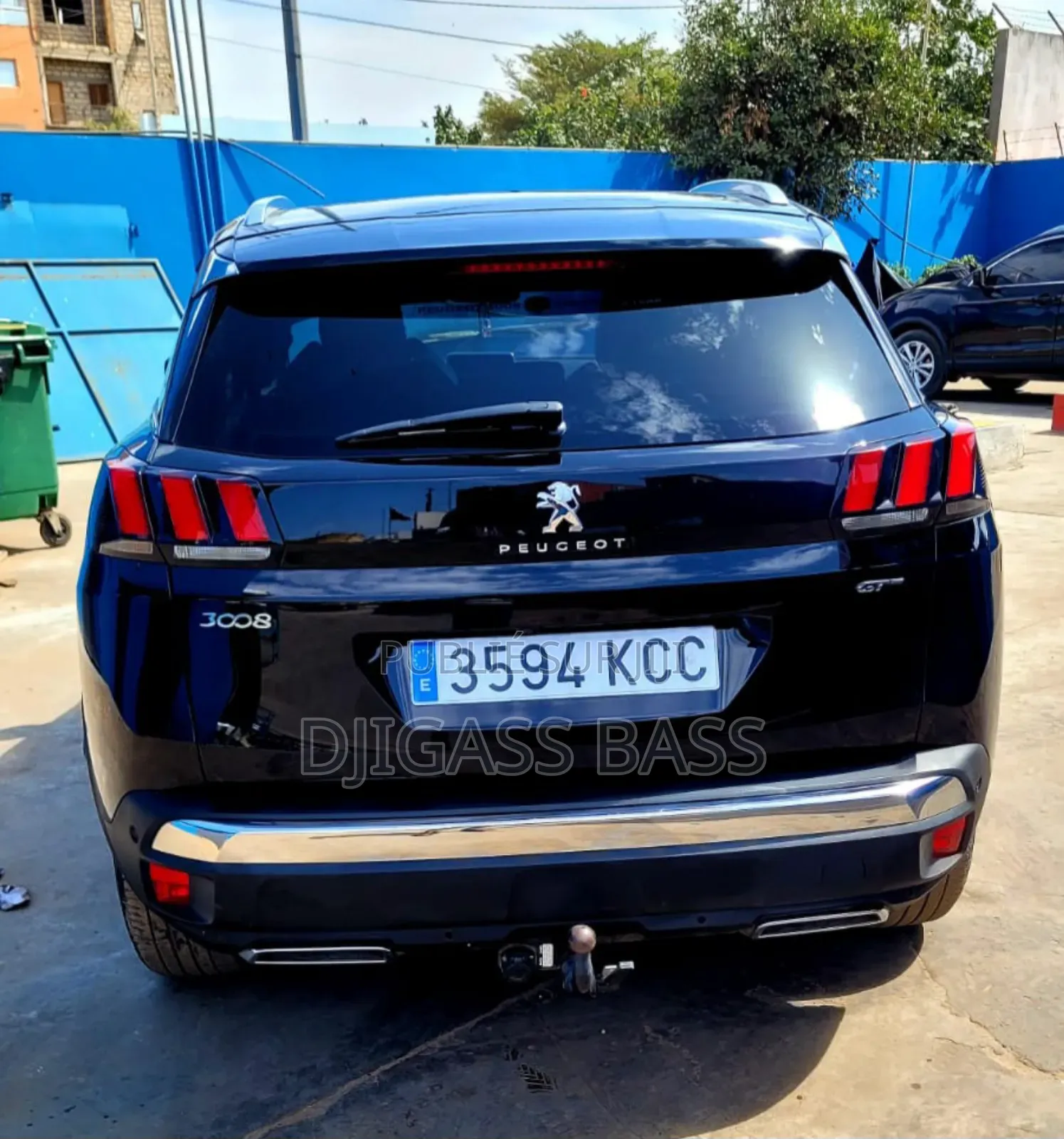 Peugeot 3008 2017 Noir Mat