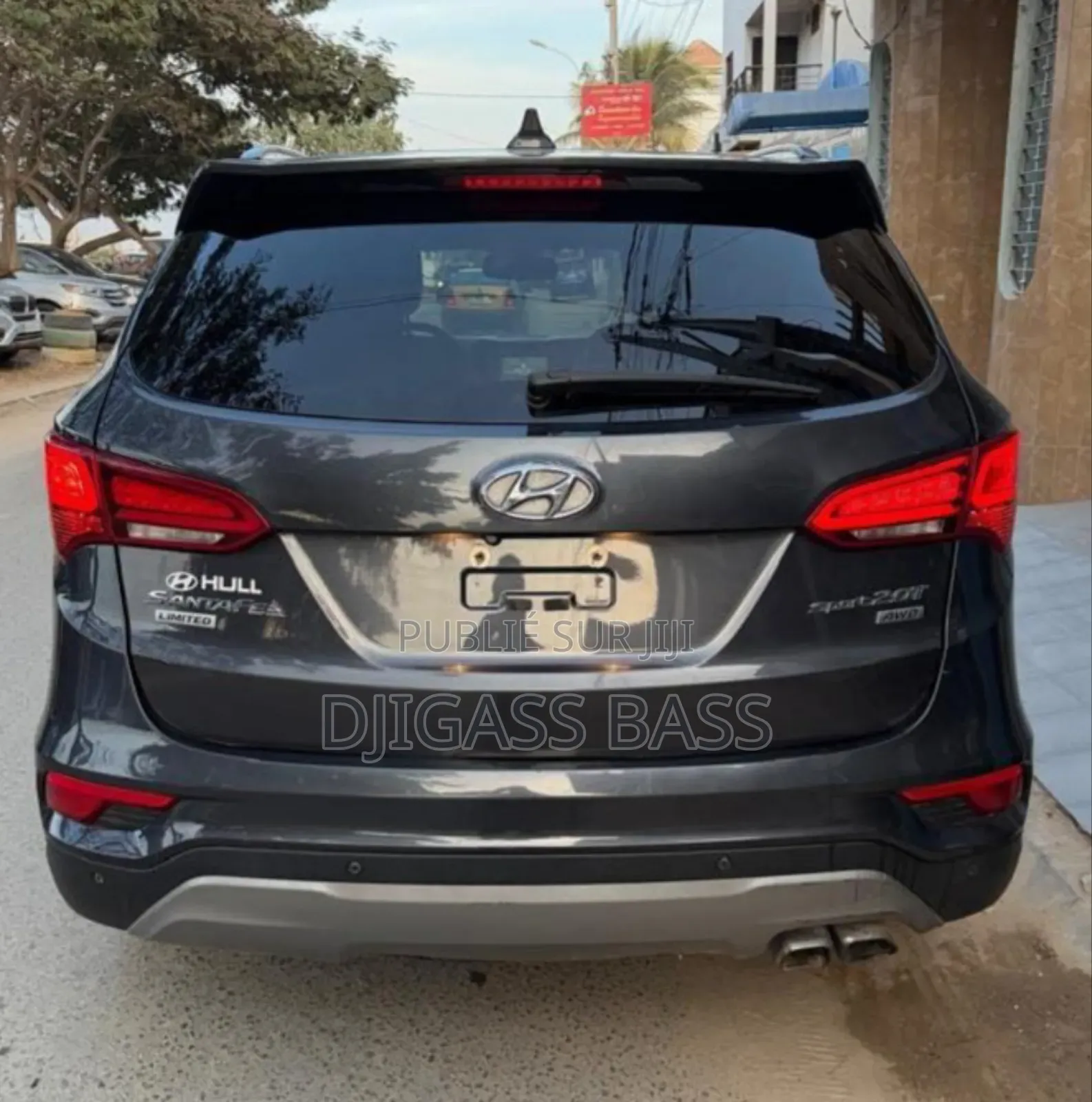 Hyundai Santa Fe 2017 Noir Mat