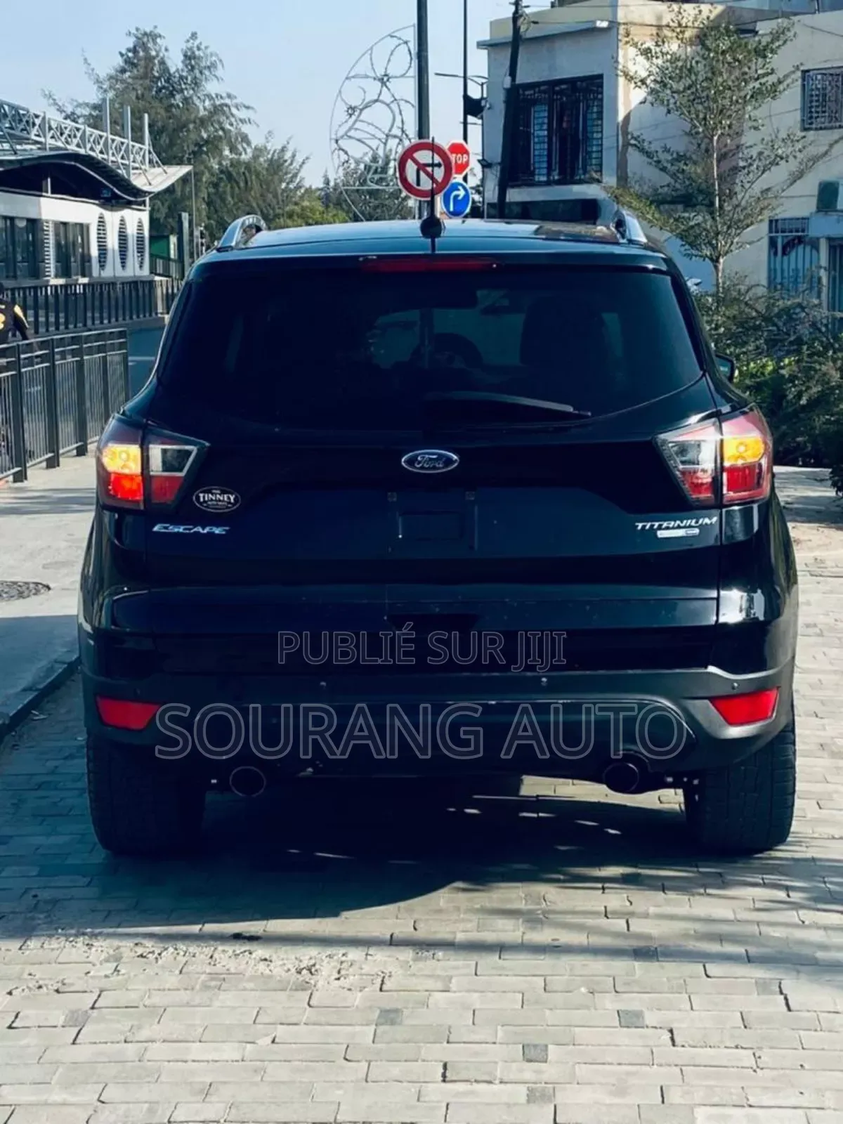 Ford Escape Titanium 4x4 2017 Noir