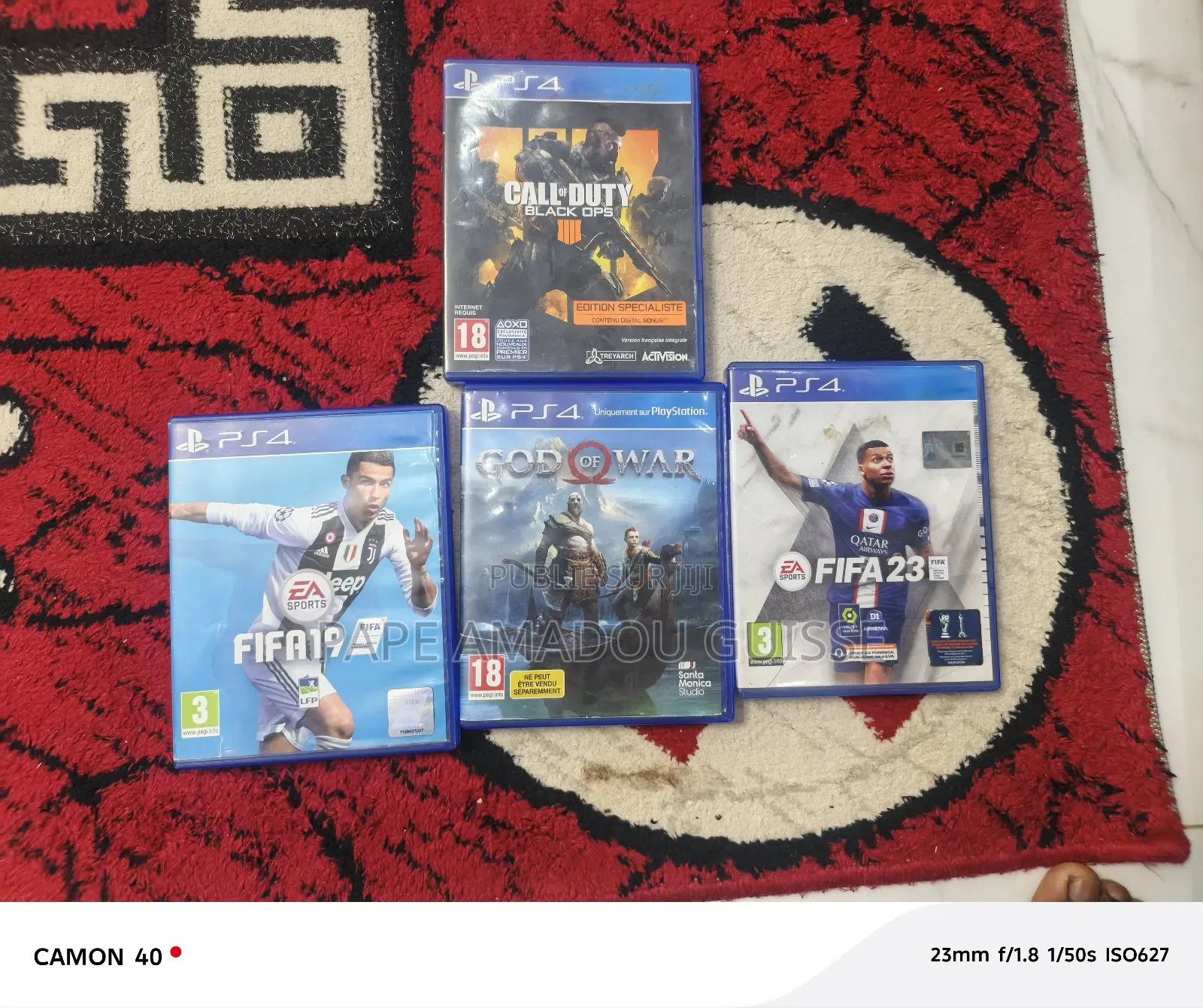 Cd Ps4 À Vendre – Bon État