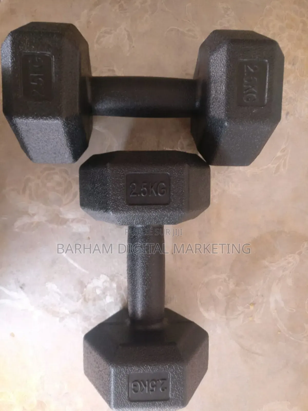 Paire Haltères 2,5kg en Vente