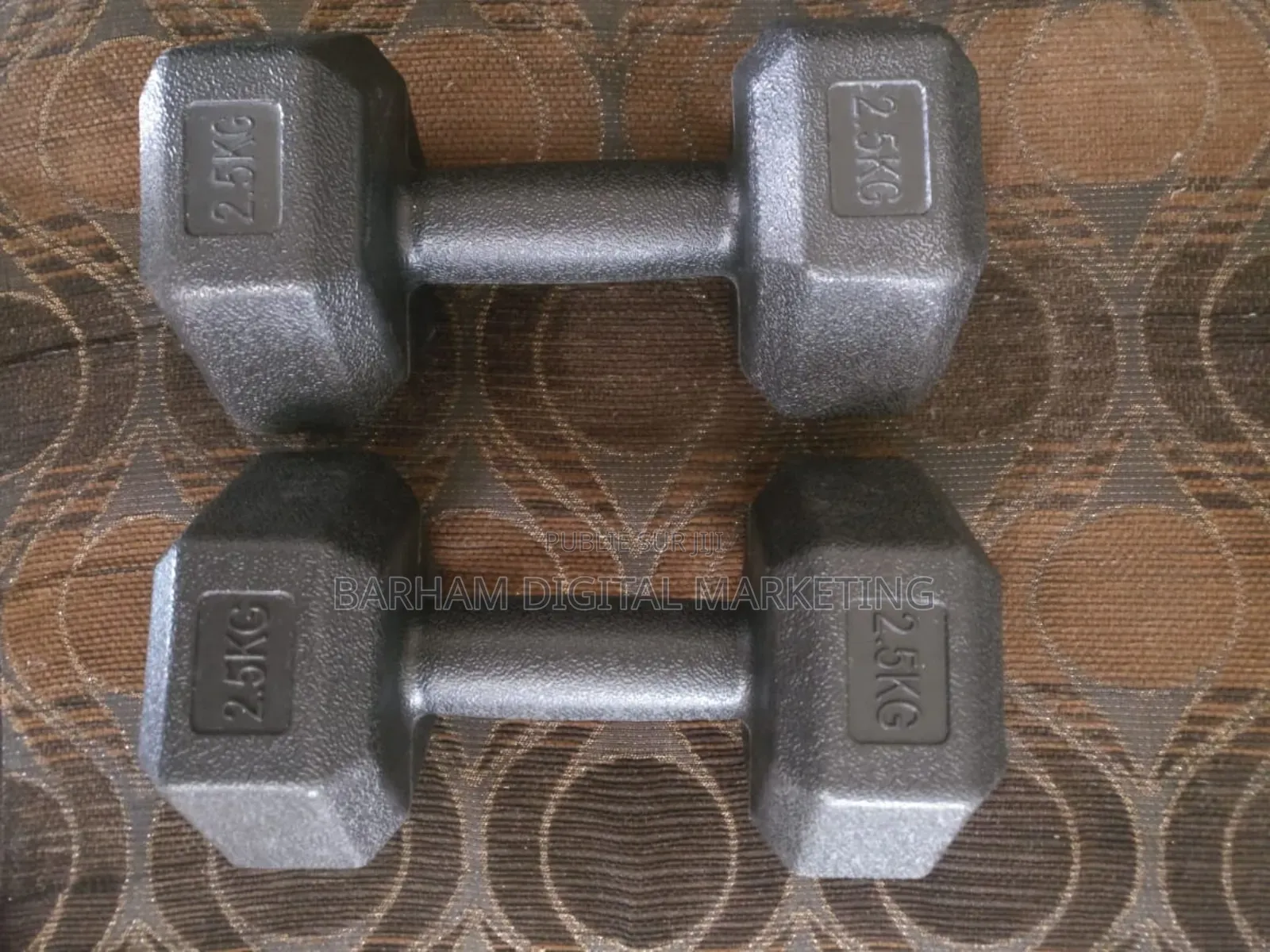 Paire Haltères 2,5kg en Vente