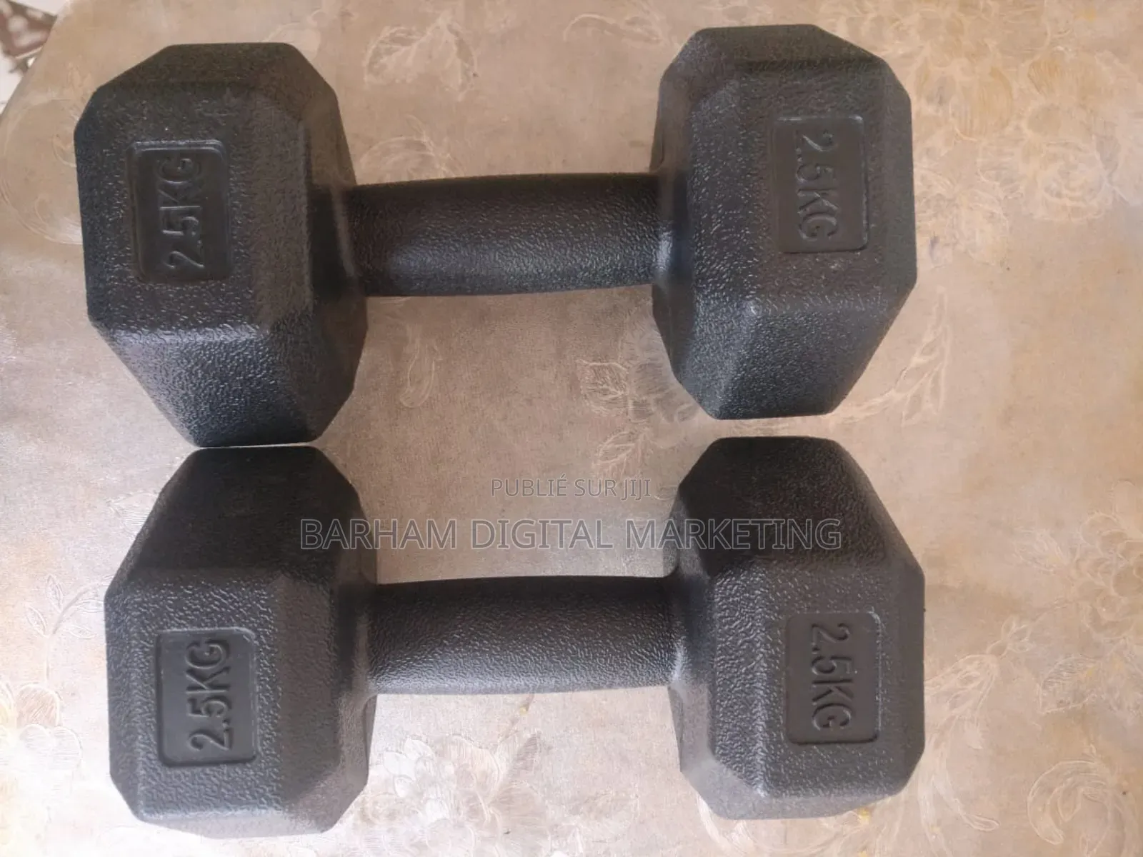 Paire Haltères 2,5kg en Vente