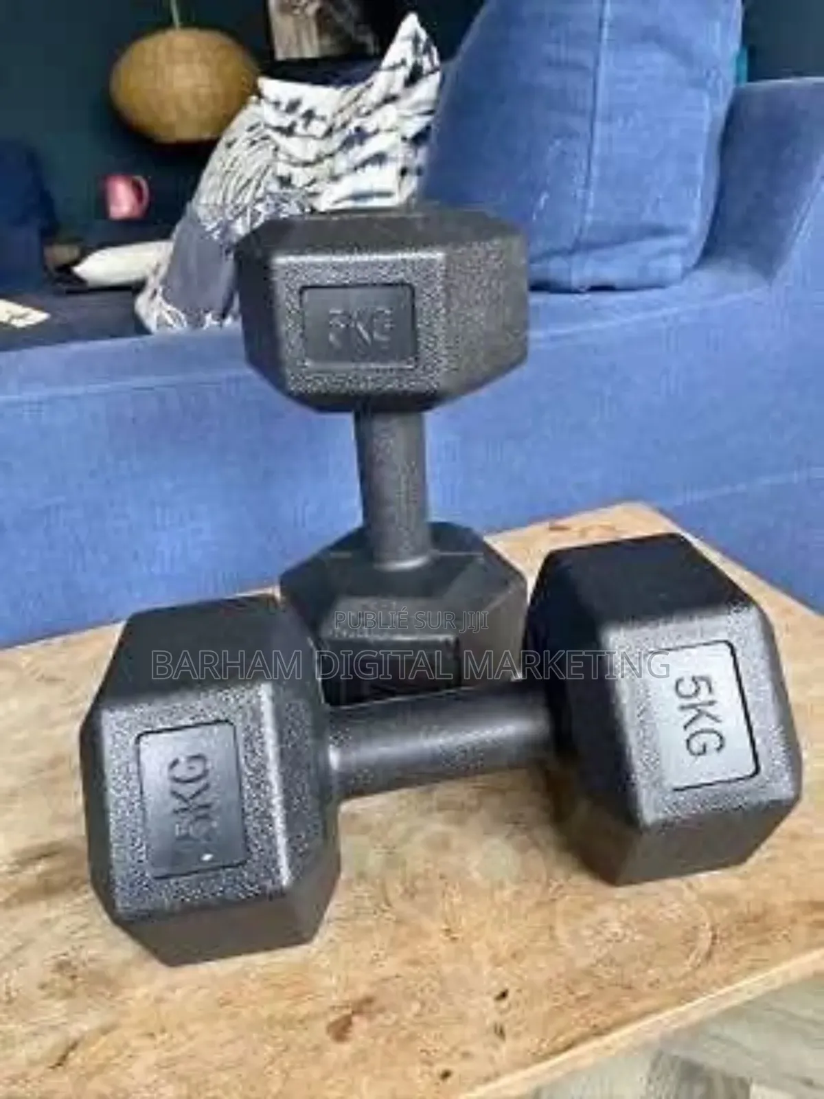 Paire Haltères Musculation 5kg