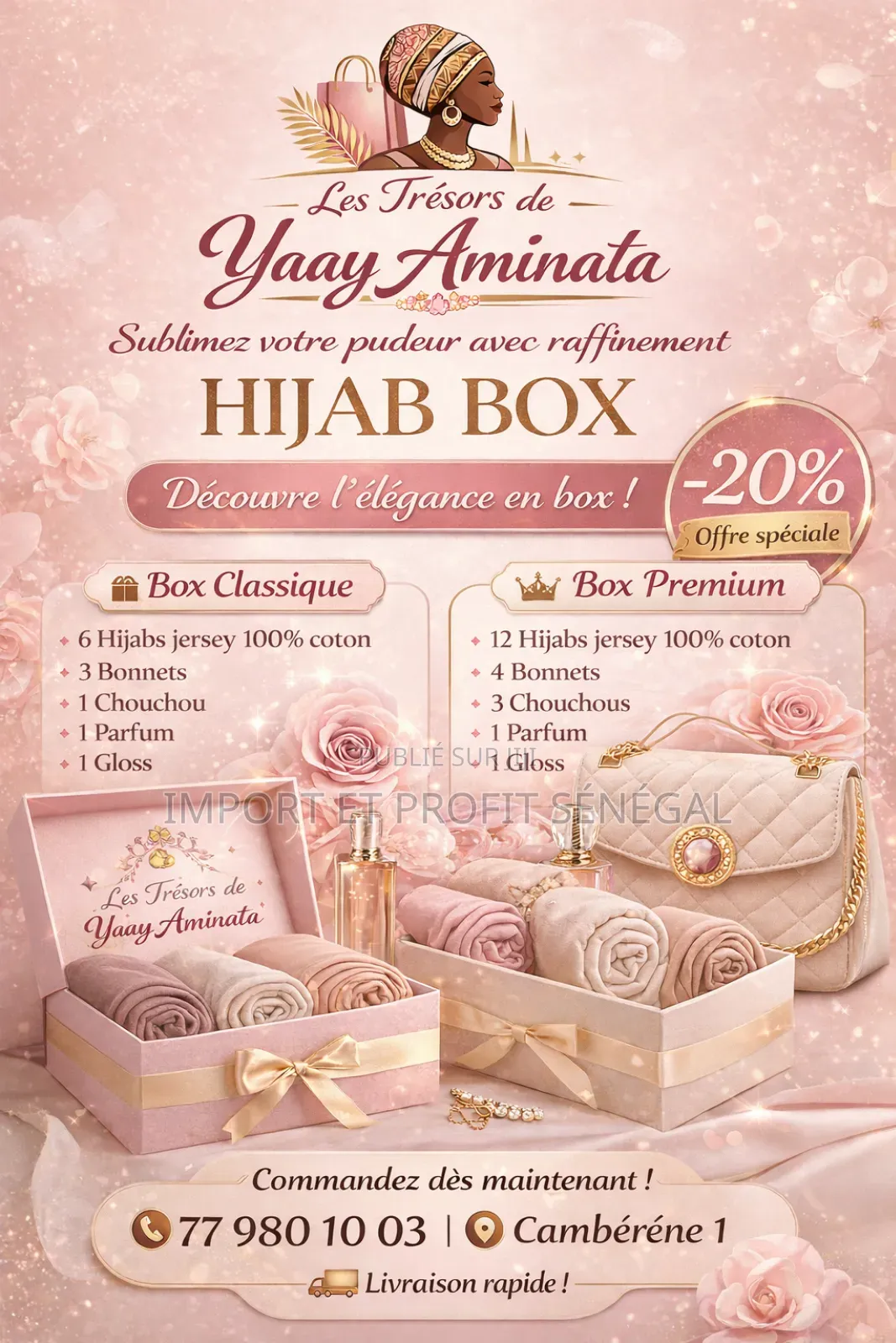 Box Hijab Plus Les Accessoires