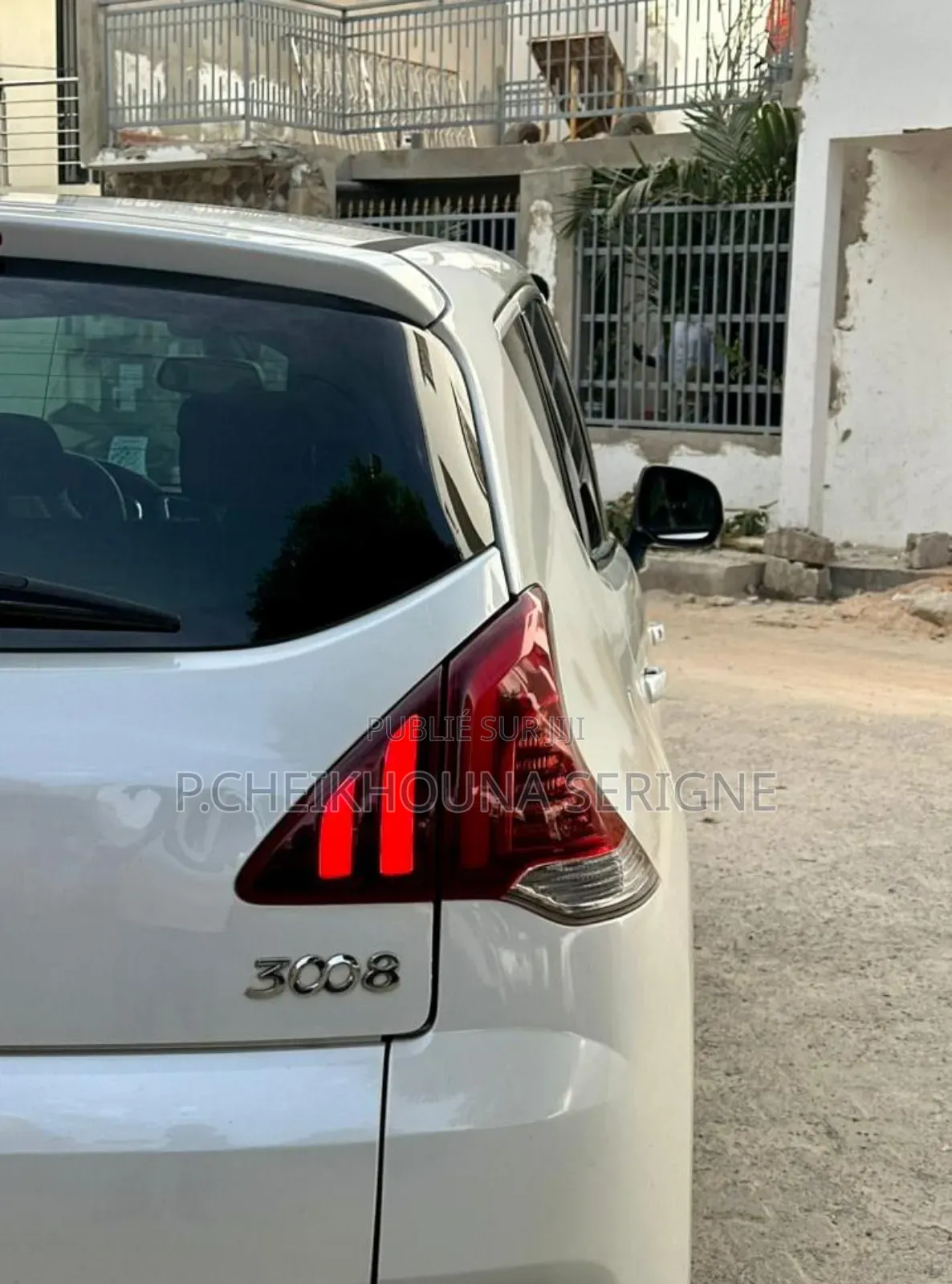 Peugeot 3008 2016 Blanc