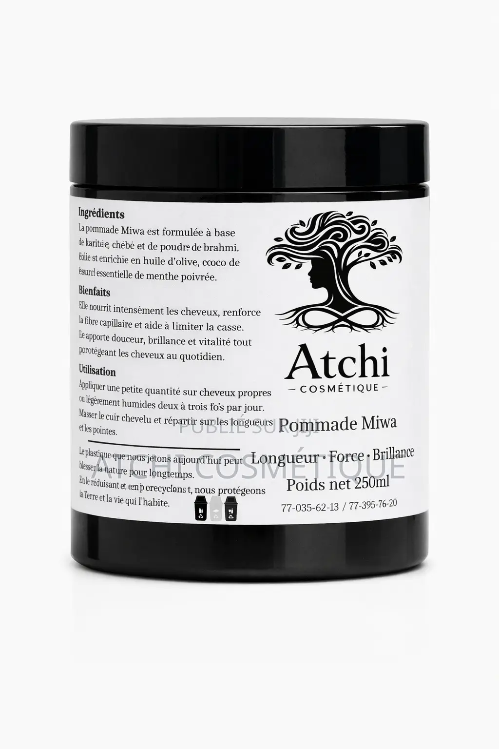 Pommade Miwa - Brahmi + Cheebe