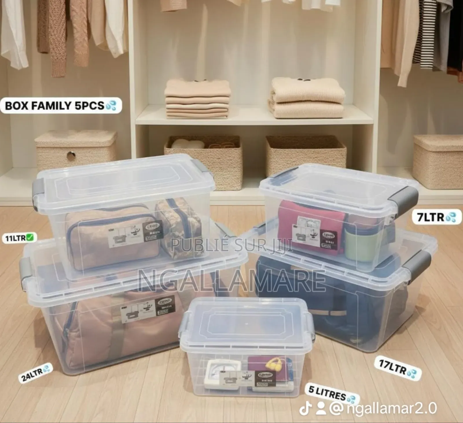 Bocal 5 Pieces De Qualité