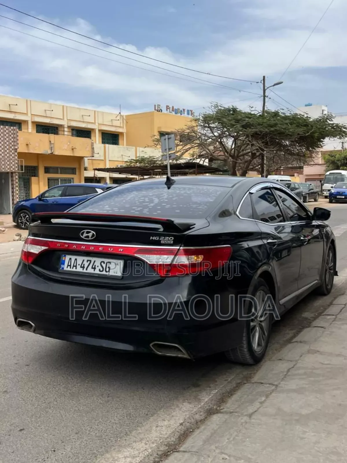 Hyundai Grandeur 2016 Noir