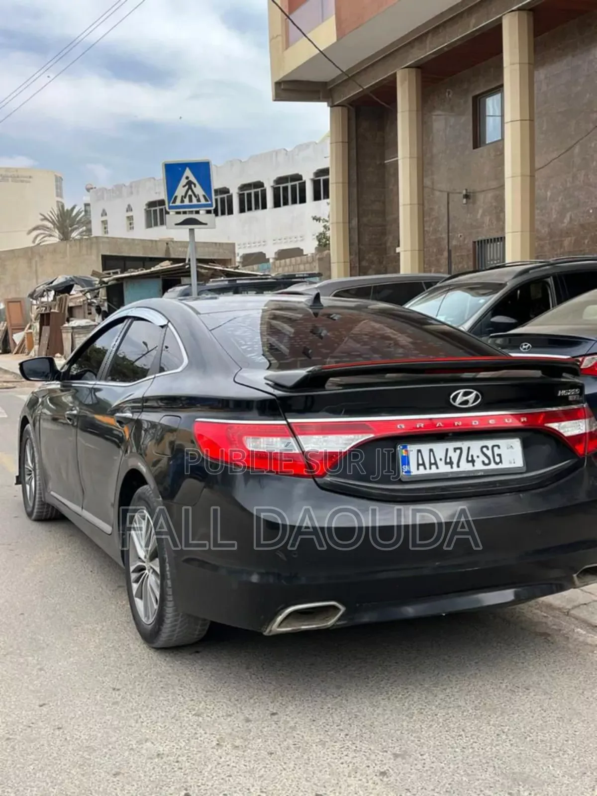 Hyundai Grandeur 2016 Noir