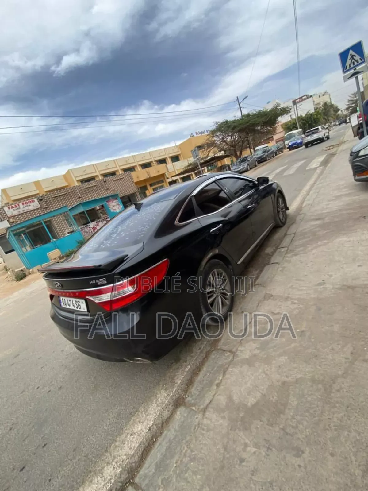 Hyundai Grandeur 2016 Noir