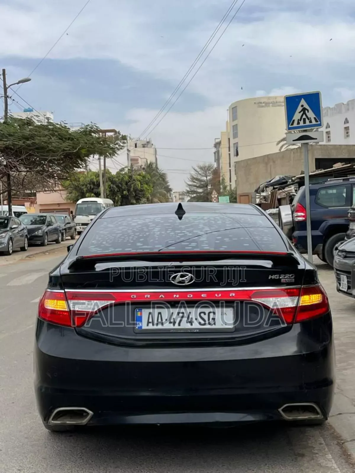 Hyundai Grandeur 2016 Noir