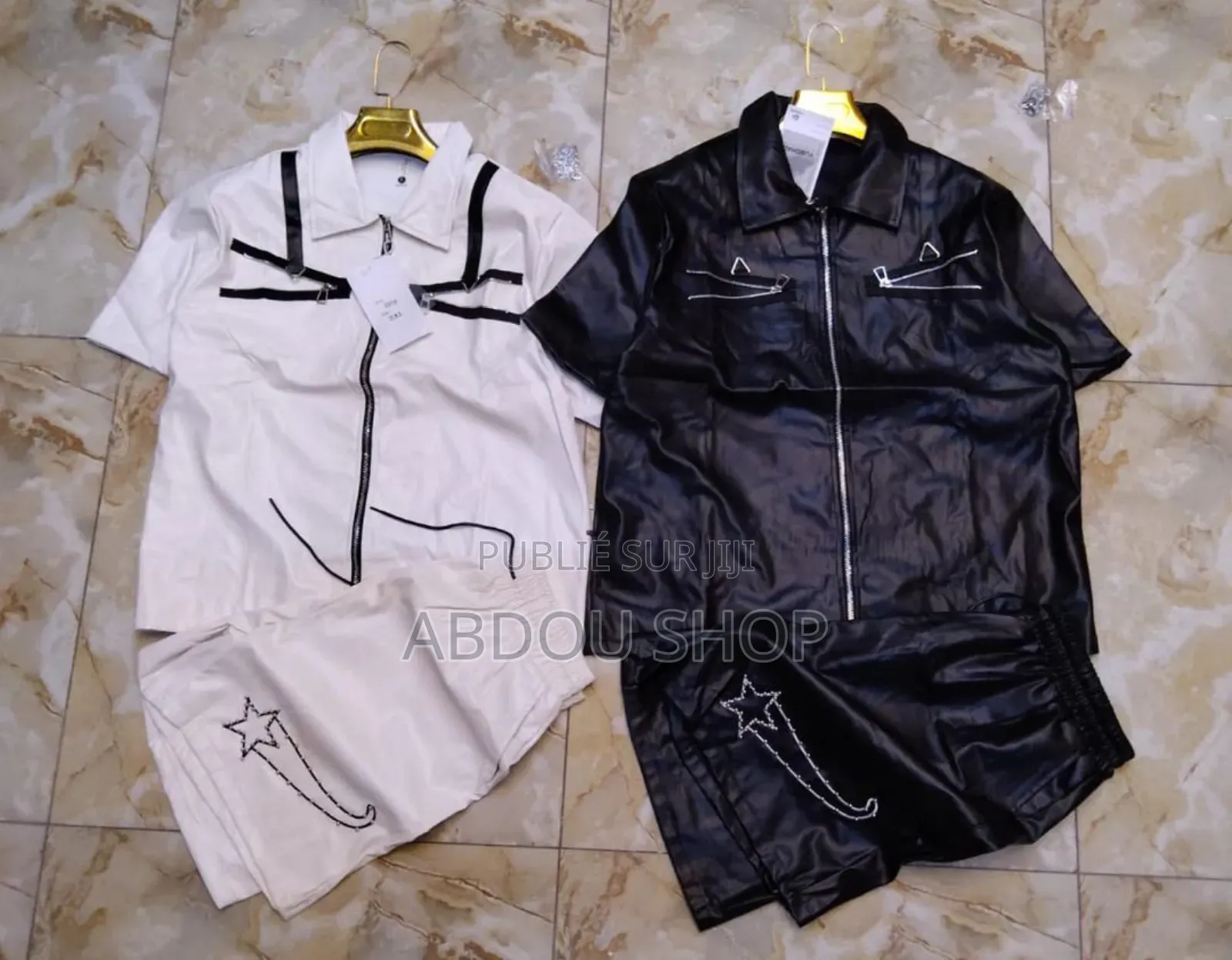 Ensemble Culotte Cuir Disponible