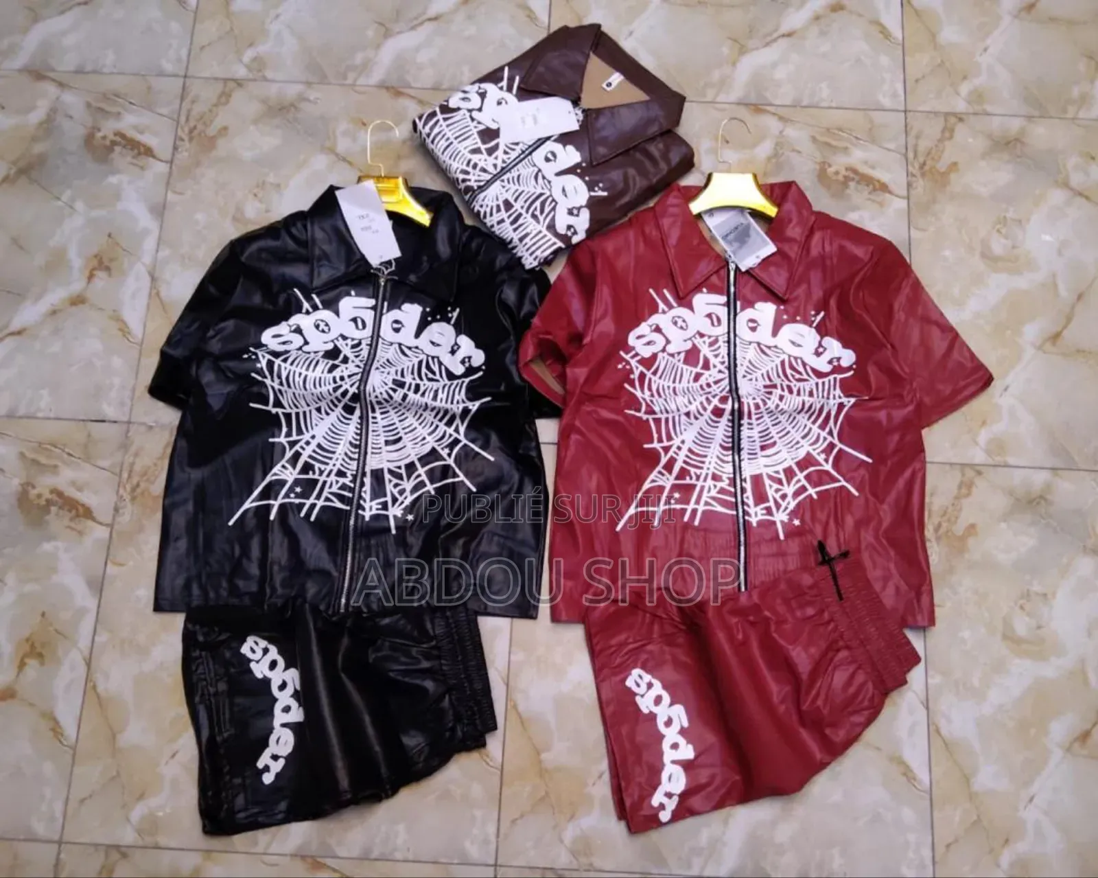 Ensemble Culotte Cuir Disponible