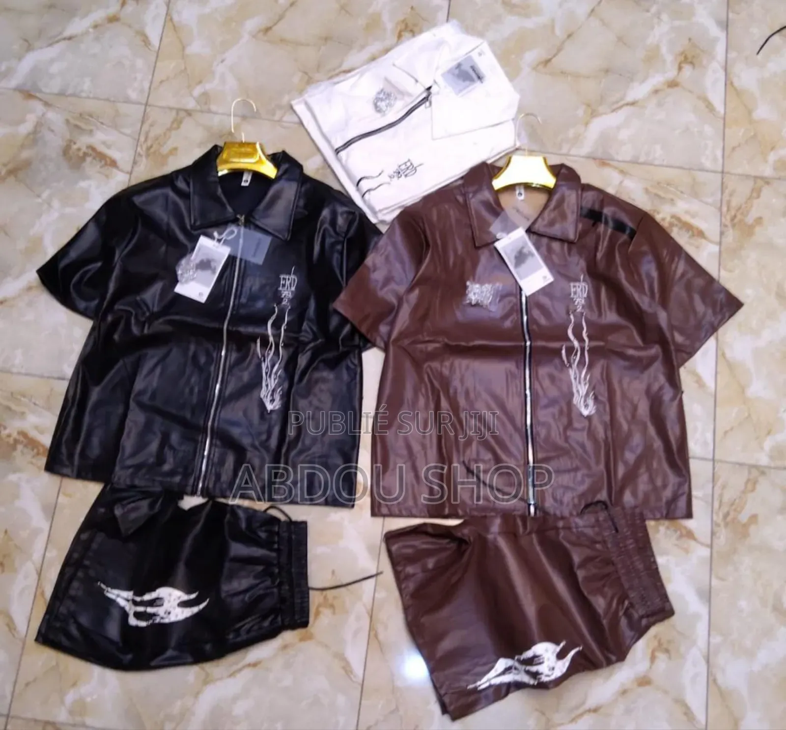 Ensemble Culotte Cuir Disponible