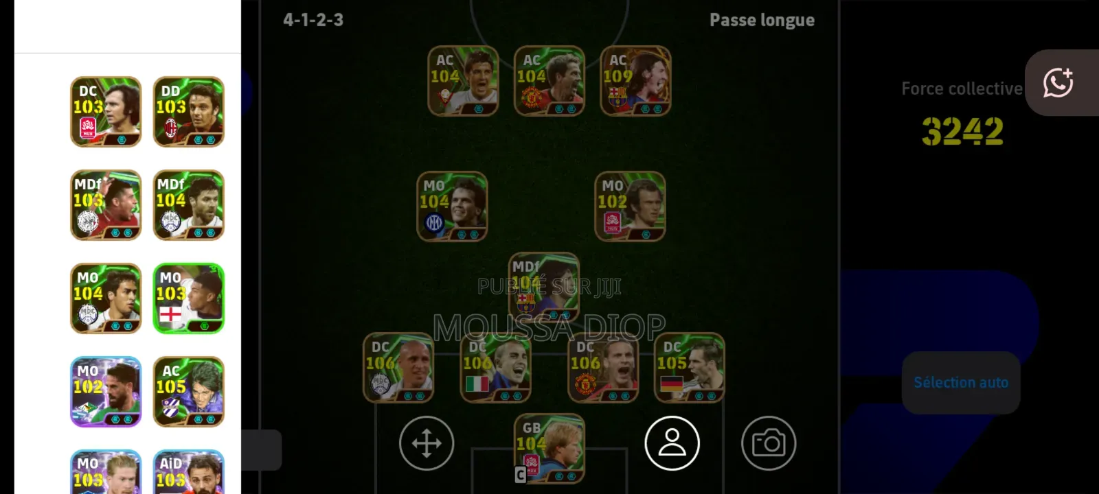 Compte Efootball God Tier : Full Épiques Big Time !