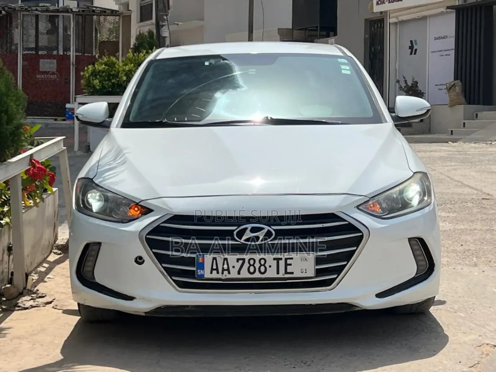 Hyundai Elantra Sport Sedan FWD (1.6L 4cyl 6M) 2017 Blanc