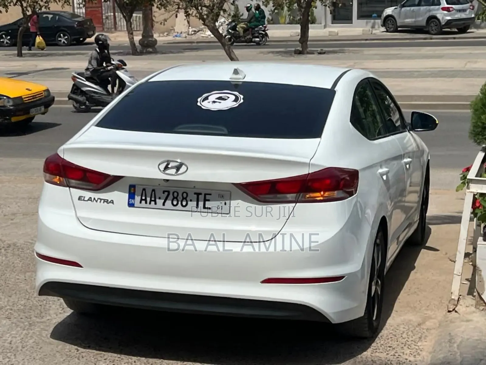 Hyundai Elantra Sport Sedan FWD (1.6L 4cyl 6M) 2017 Blanc