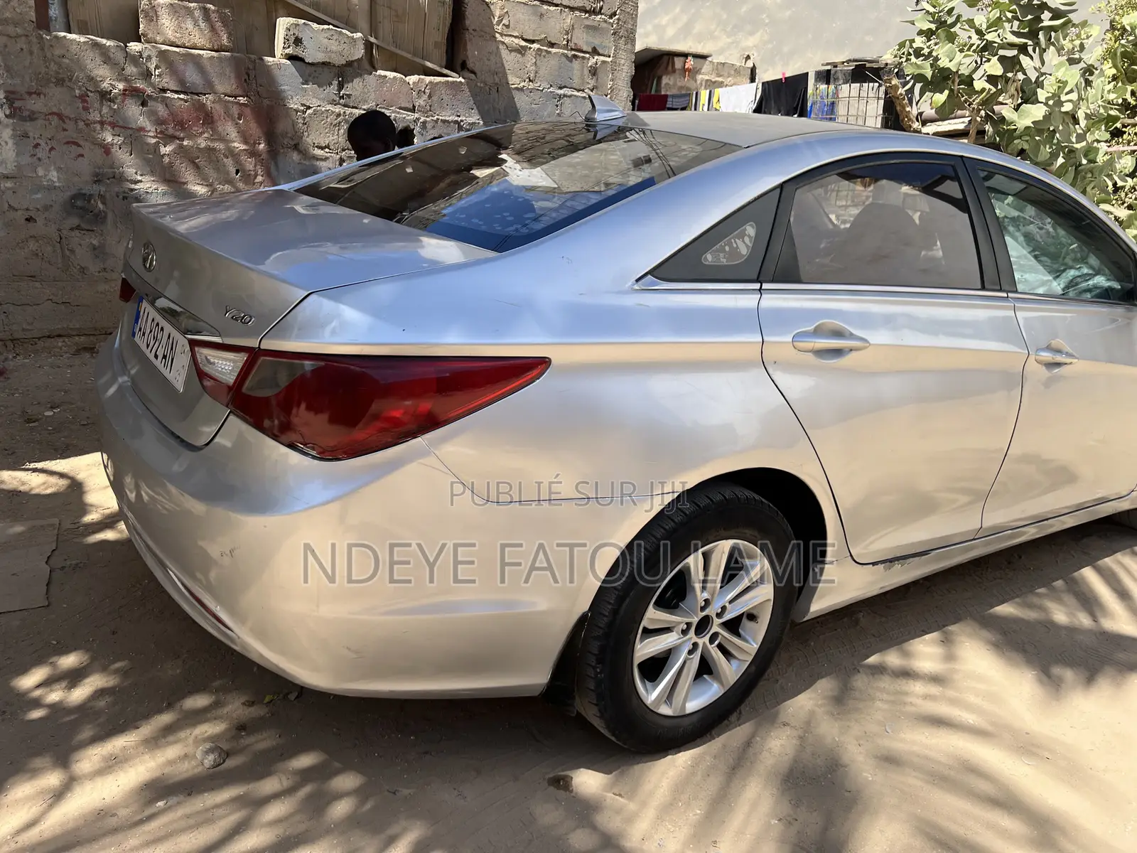 Hyundai Sonata 2013 Argenté