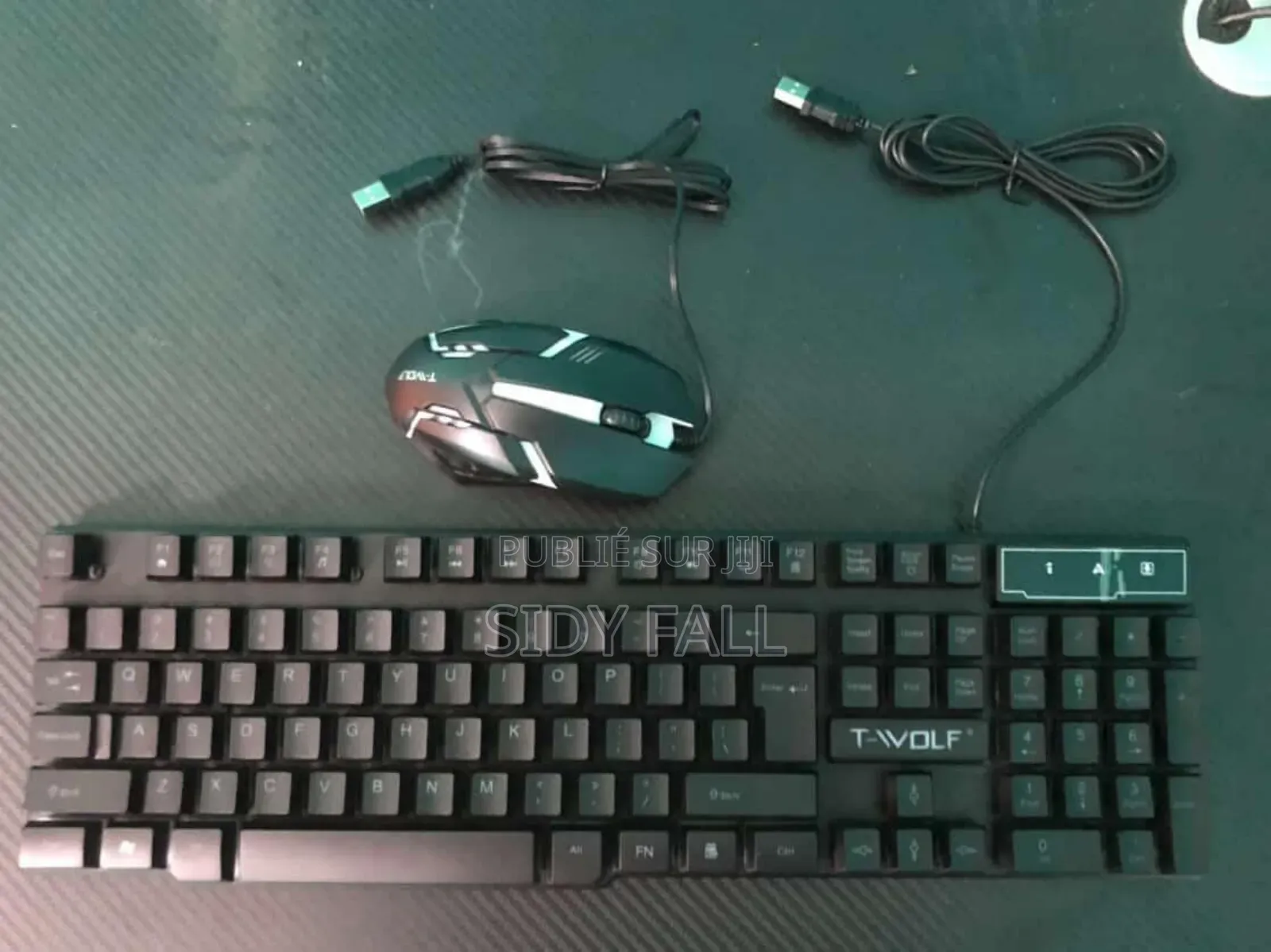 Combo Clavier Souris Gaming + Tapis Souris +