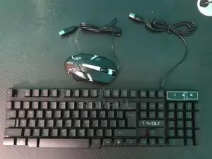 Combo Clavier Souris Gaming + Tapis Souris +
