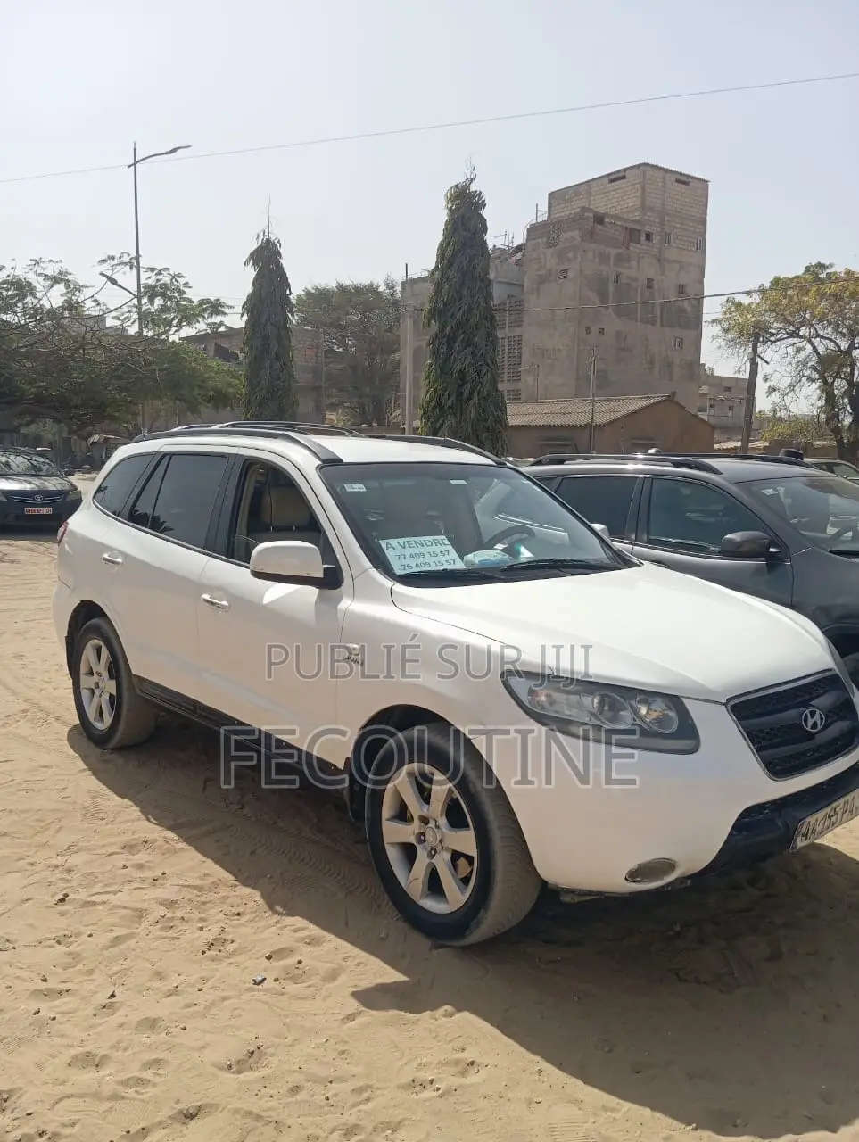Hyundai Santa Fe 2.0 CRDi GLS 2006 Blanc