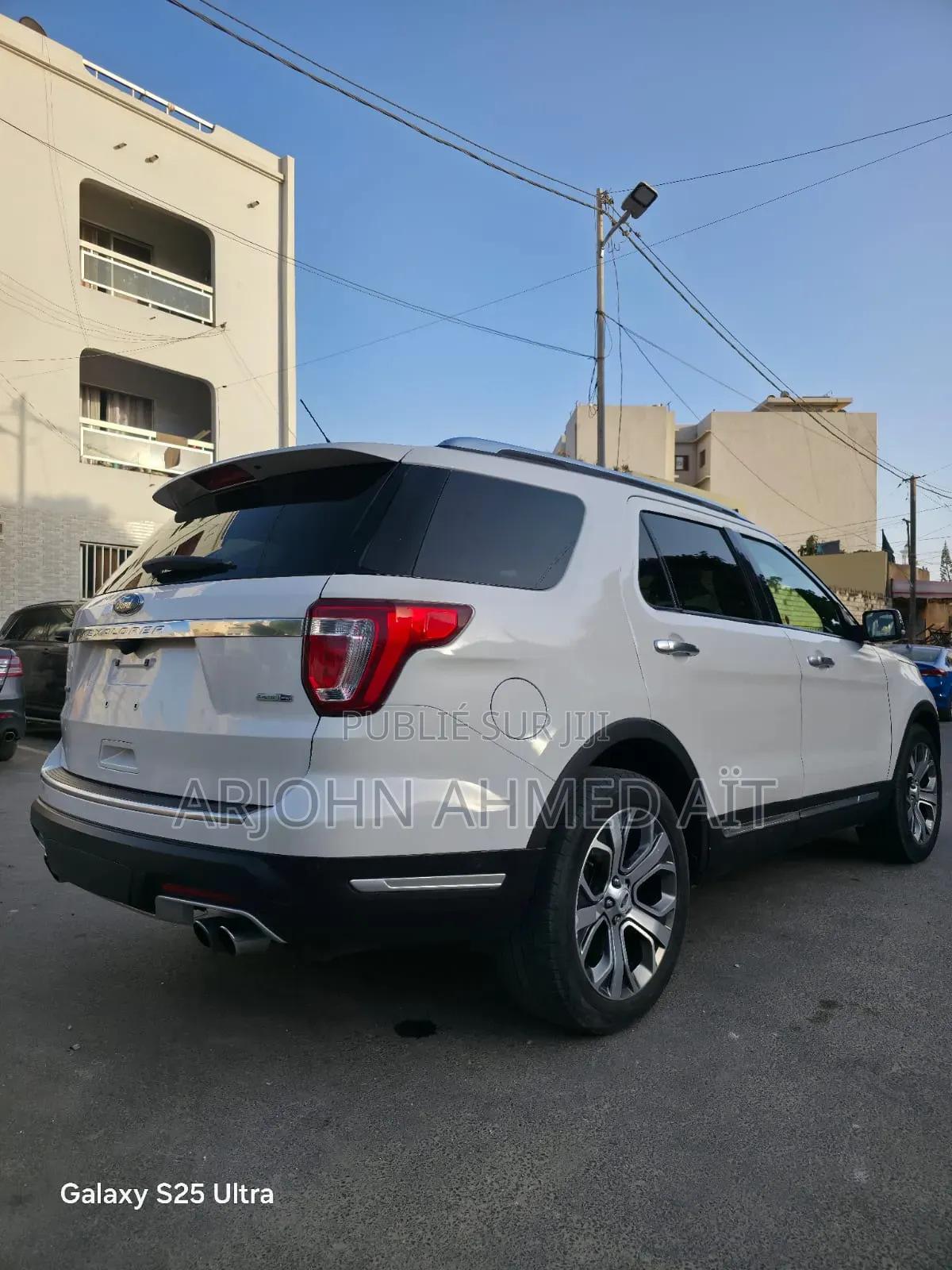 Ford Explorer 2018 Blanc